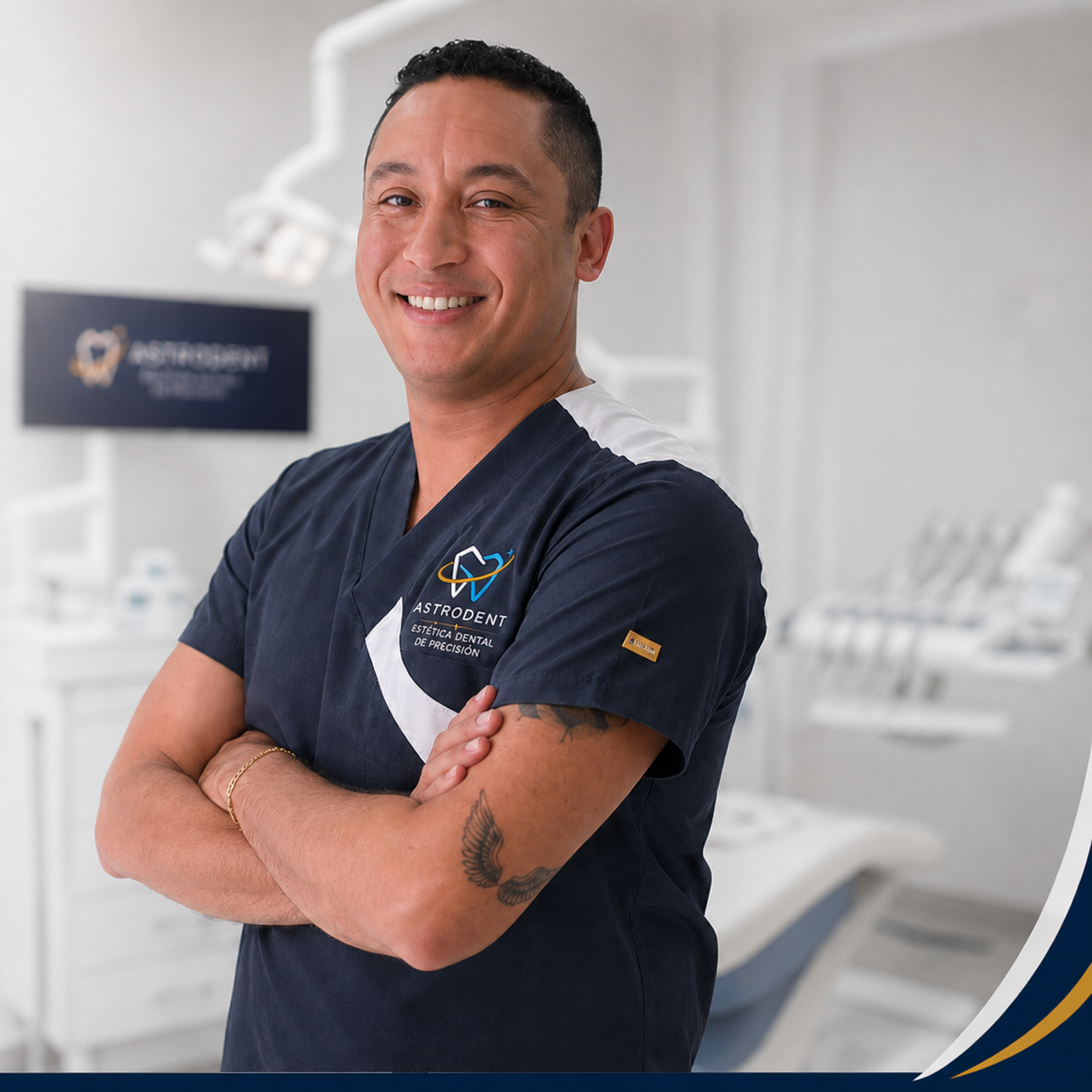 Dr. Miguel Ángel Córdoba, especialista en diseño de sonrisa e implantes dentales en Bogotá — ASTRODENT